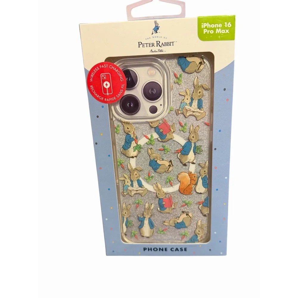 BRAND NEW Peter Rabbit Apple iPhone 16 Pro Max Phone Case • Beatrix Potter